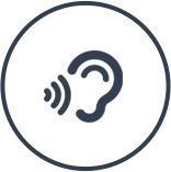 Pictogramme écoute des clients